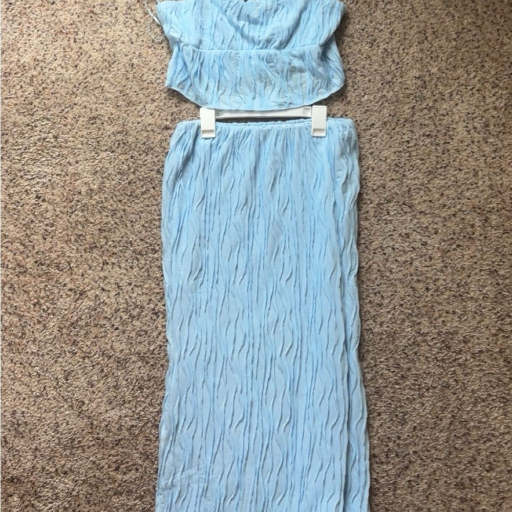 Princess Polly 2 piece maxi skirt set (top and skirt)